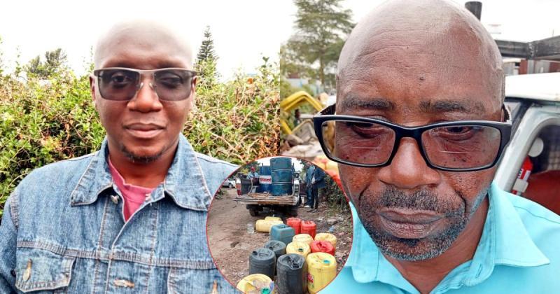 The duo are employees of the Kenya Union of Savings and Credit Cooperatives (KUSCCO).
